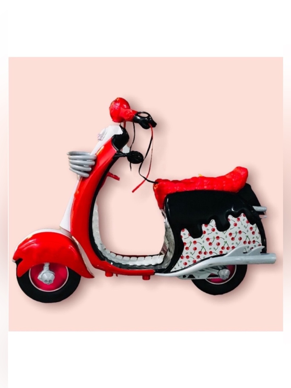 Monster High Ghoulia Yelp Doll Scooter / Motorcycle Fashion Doll Vehicle